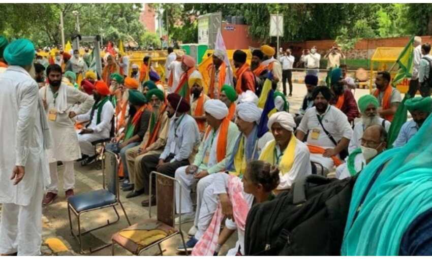 जंतर-मंतर पर किसान संसद का आयोजन शुरु, पुलिस ने 200 किसान को अनुमति दी