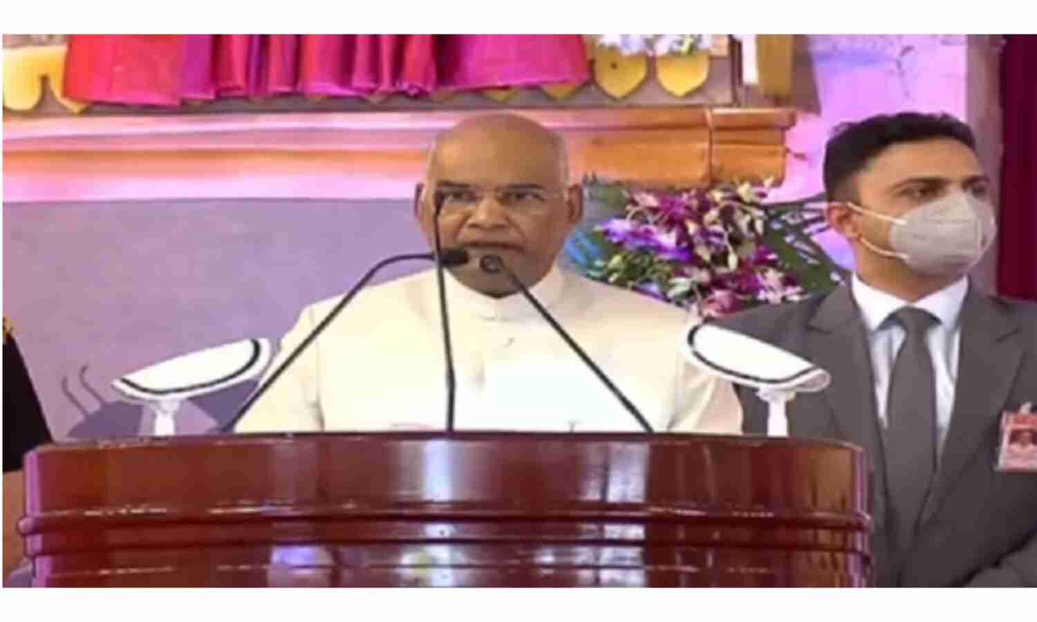 विश्व को स्वस्थ और बेहतर बनाने में मददगार होंगे बौद्ध सिद्धांत : राष्ट्रपति