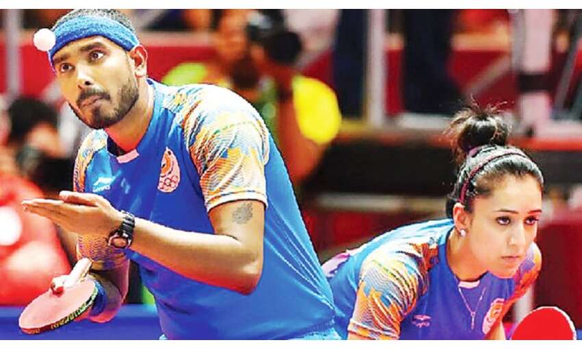 शरत कमल और मनिका बत्रा की जोड़ी ने निराश किया, टेबल टेनिस के मिक्सड डबल से बाहर हुई