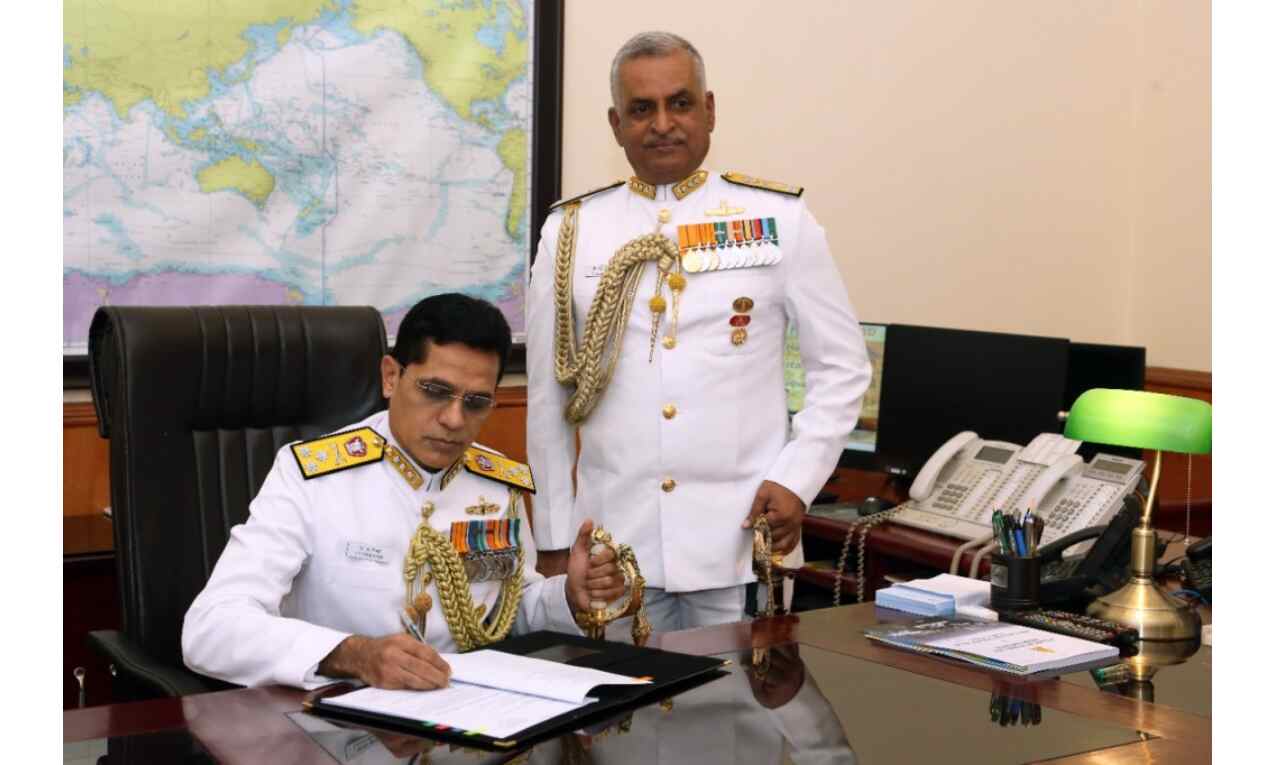 वाइस एडमिरल एसएन घोरमडे ने संभाला भारतीय नौसेना के उपप्रमुख का पदभार