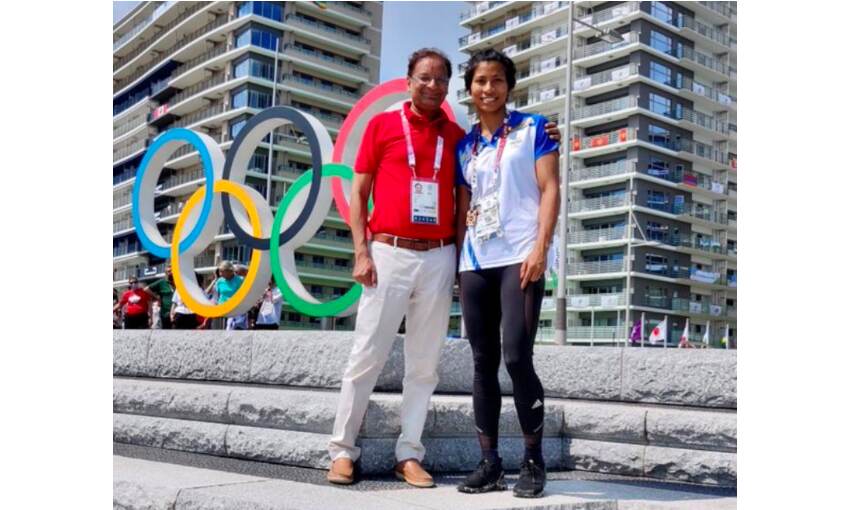 ओलंपिक पदक विजेता लवलीना से मिले स्पाइसजेट चेयरमैन अजय सिंह, बोले - युवा महिला खिलाडी ने गौरवान्वित किया