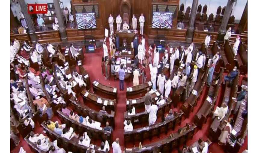 विपक्षी सांसदों के हंगामे के बाद लोक सभा 9 अगस्त और राज्यसभा कल सुबह तक स्थगित