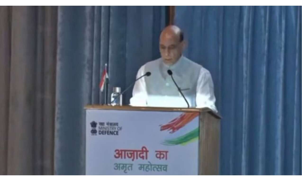 देश में आत्मनिर्भरता का विचार पिछले 75 सालों में सबसे अधिक मजबूत हुआ : रक्षामंत्री देश में आत्मनिर्भरता का विचार पिछले 75 सालों में सबसे अधिक मजबूत हुआ : रक्षामंत्री