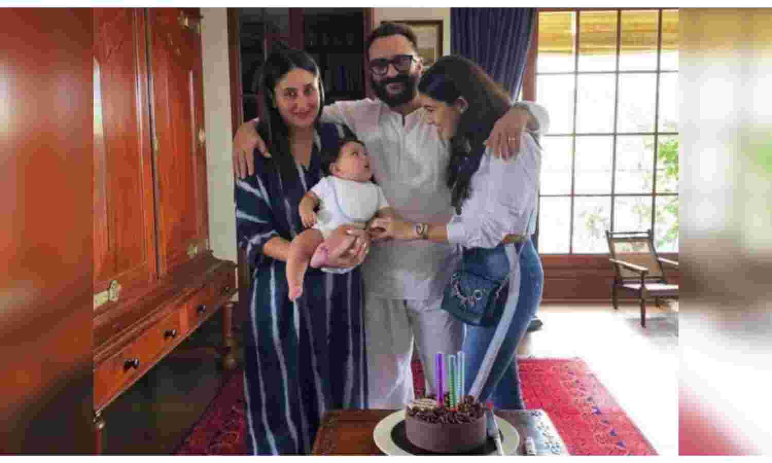 सैफ अली खान को पत्नी करीना ने दी जन्मदिन की बधाई, सामने आई बेटे जहांगीर की तस्वीर