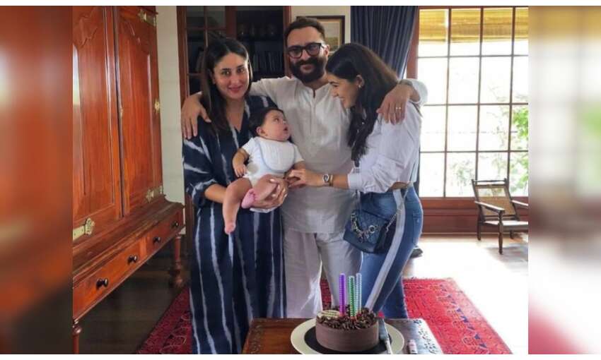 सैफ अली खान को पत्नी करीना ने दी जन्मदिन की बधाई, सामने आई बेटे जहांगीर की तस्वीर