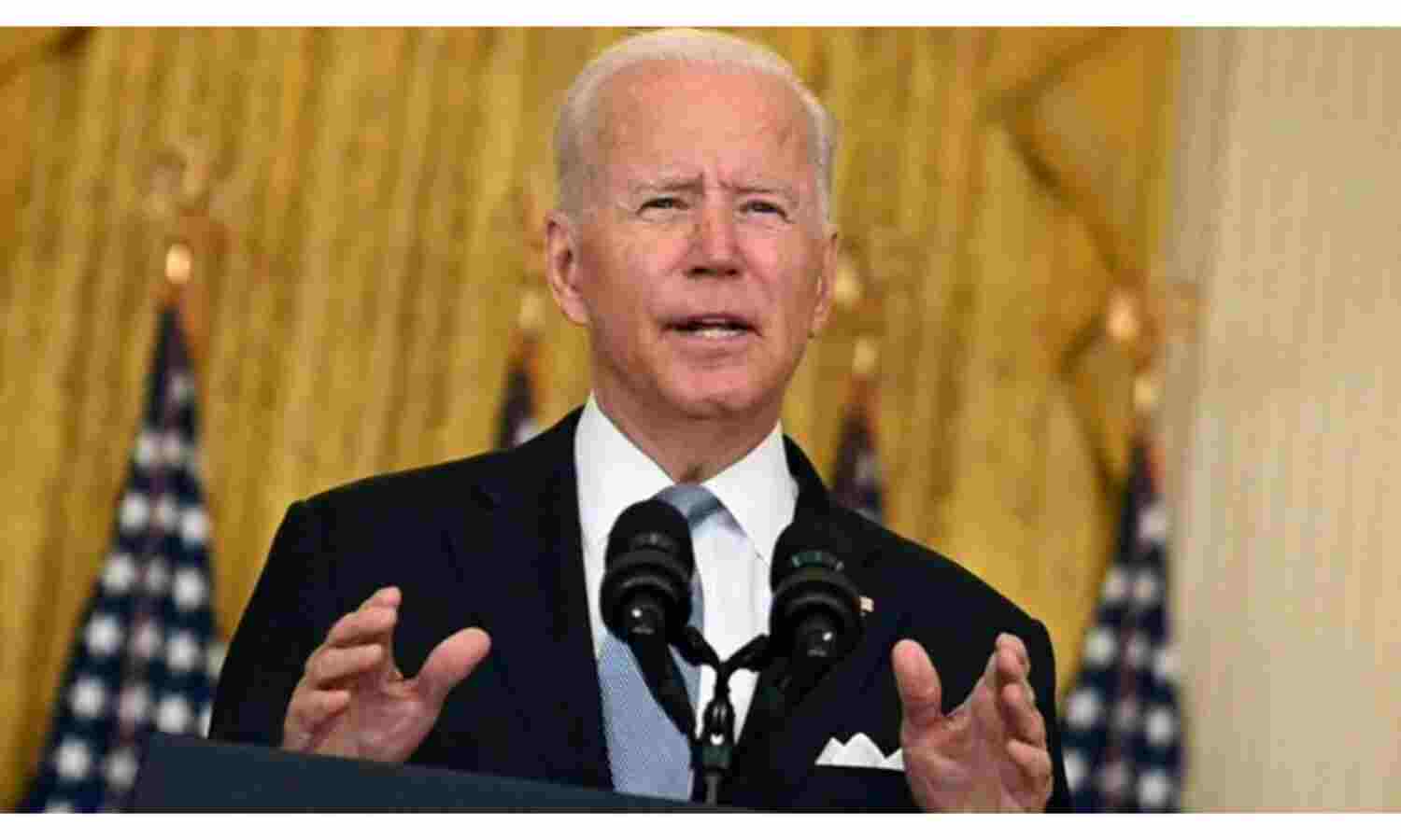 अफगानिस्तान से सेना वापसी का निर्णय सही,  गनी बिना लड़े ही भाग गए : जो बिडेन