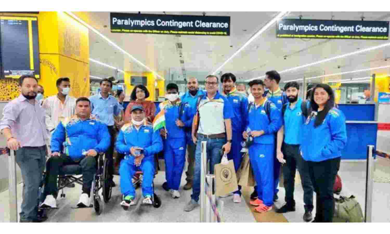 54 एथलीटों का दल टोक्यो पैरालंपिक के लिए रवाना, प्रधानमंत्री ने दी शुभकामना