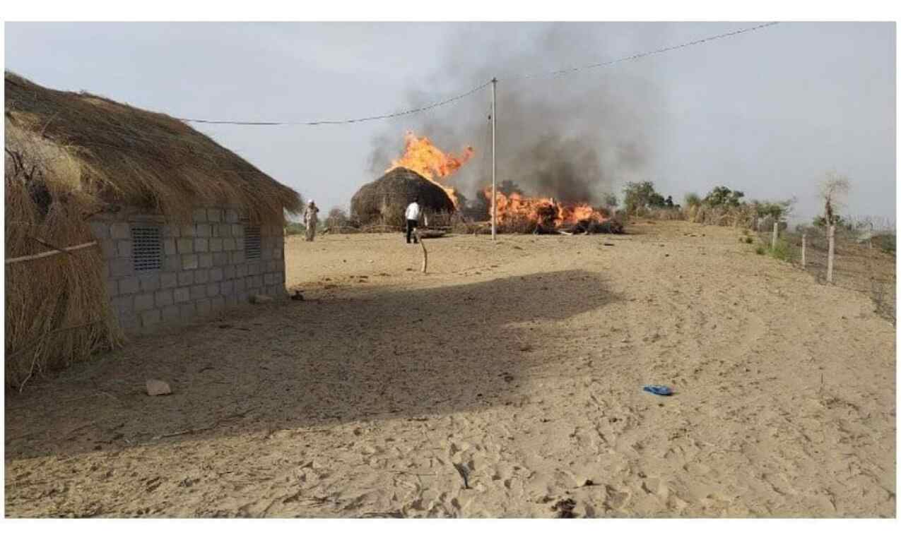 वायुसेना का लड़ाकू विमान मिग-21 क्रैश, पायलट सुरक्षित