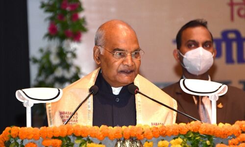 शिक्षा के क्षेत्र में योगी सरकार के उठाए गए कदम सराहनीय : राष्ट्रपति