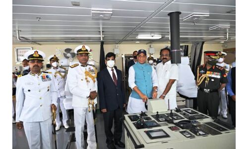 भारतीय तटीय सीमाओं का एक सफल प्रहरी बनेगा विग्रह : राजनाथ सिंह