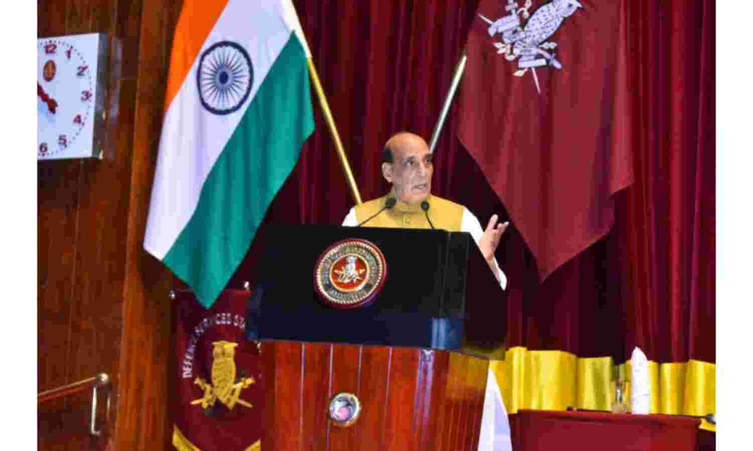 कश्मीर से आतंकवाद का जल्द सफाया हो जाएगा : रक्षामंत्री राजनाथ सिंह