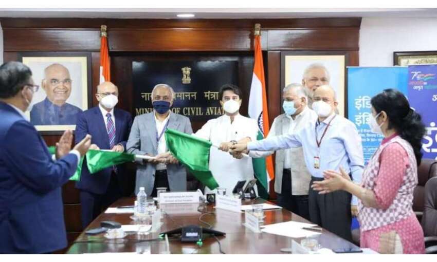 ग्वालियर वाया इंदौर-दुबई फ्लाइट शुरू, मुख्यमंत्री शिवराज और केंद्रीय मंत्री सिंधिया ने दिखाई हरी झंडी