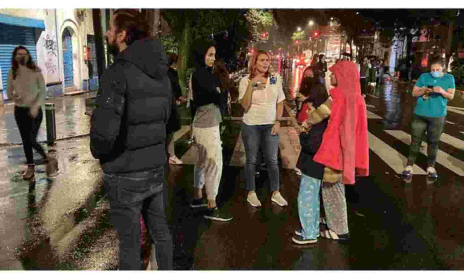 मैक्सिको में 7.0 तीव्रता का भूकंप, इमारते हिली, मची अफरा-तफरी