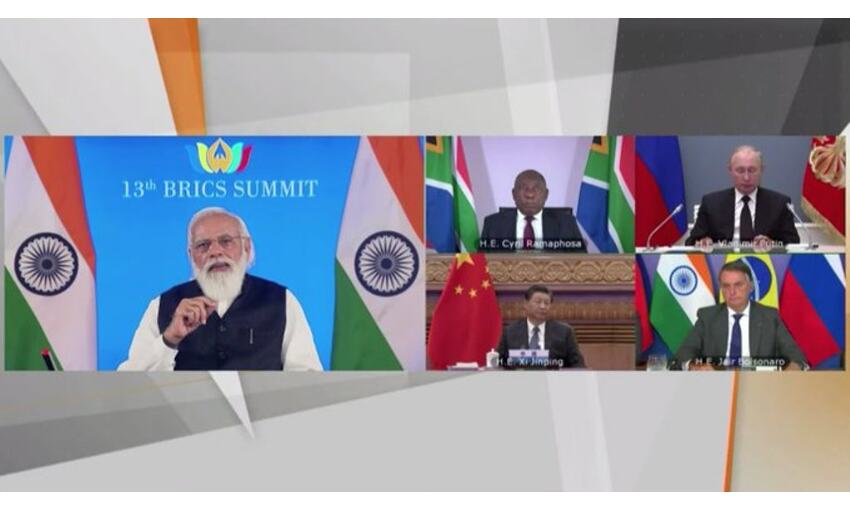 BRICS विश्व की उभरती अर्थव्यवस्थाओं के लिए एक प्रभावकारी आवाज है : प्रधानमंत्री