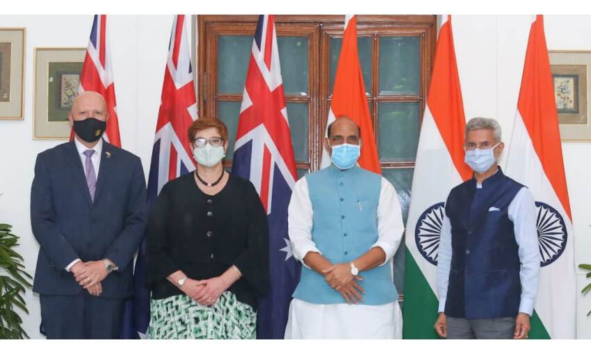 भारत-ऑस्ट्रेलिया की टू प्लस टू मंत्रिस्तरीय वार्ता में उठा अफगानिस्तान का मुद्दा