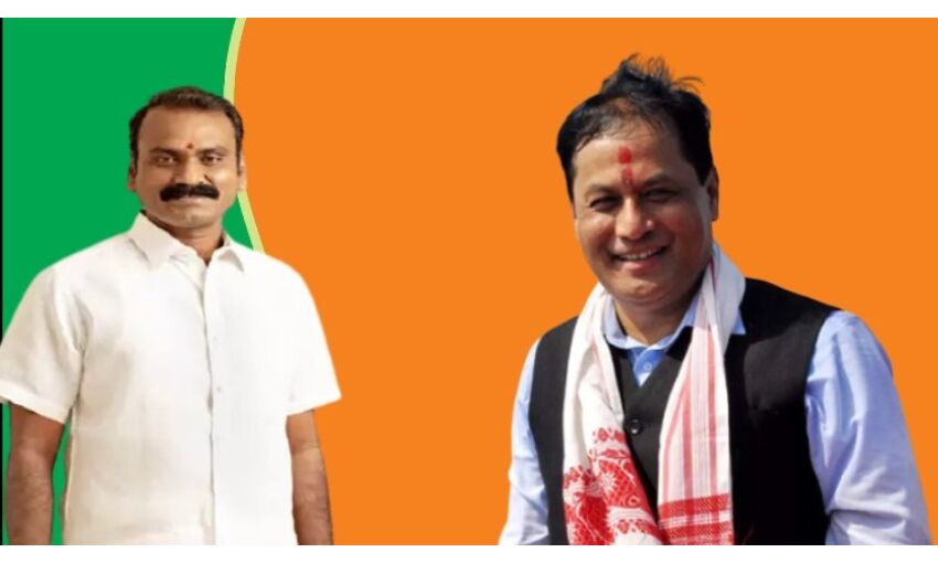 भाजपा ने डॉ एल मुरुगन को मप्र और सर्वानंद सोनोवाल को असम से राज्यसभा उम्मीदवार बनाया