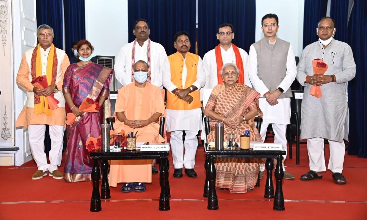 योगी सरकार : जितिन प्रसाद बने कैबिनेट मंत्री, 6 अन्य विधायकों ने ली राज्यमंत्री पद की शपथ