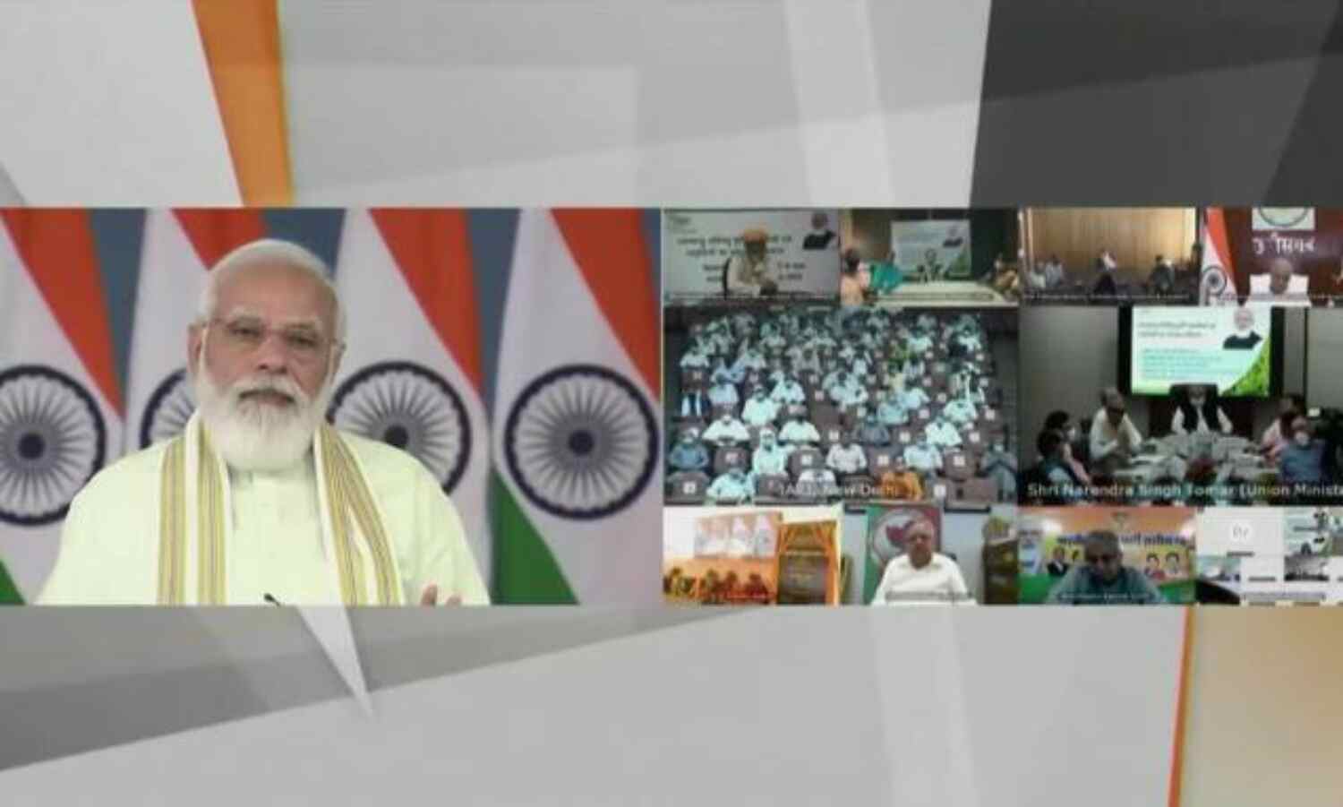 प्रधानमंत्री ने 35 फसलों की किस्में राष्ट्र को दी, कहा- छोटे किसानों को होगा लाभ