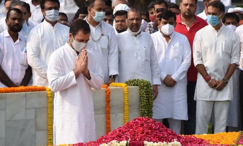 पूर्व प्रधानमंत्री शास्त्री की सादगी और दृढ़ संकल्प आज भी प्रेरणास्रोत है : राहुल गांधी