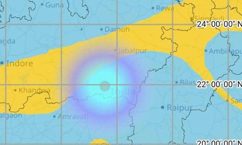 सिवनी में फिर आया भूकंप, 3.7 रिएक्टर तीव्रता के महसूस किए गए झटके