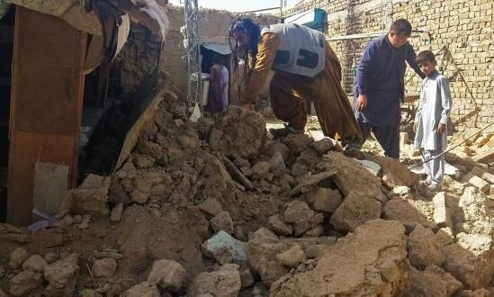 पाकिस्तान के बलूचिस्तान प्रांत में भूकंप, 20 लोगों की मौत