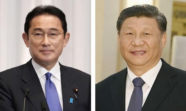 जापान के प्रधानमंत्री और चीनी राष्ट्रपति के बीच द्विपक्षीय संबंधों को लेकर हुई चर्चा