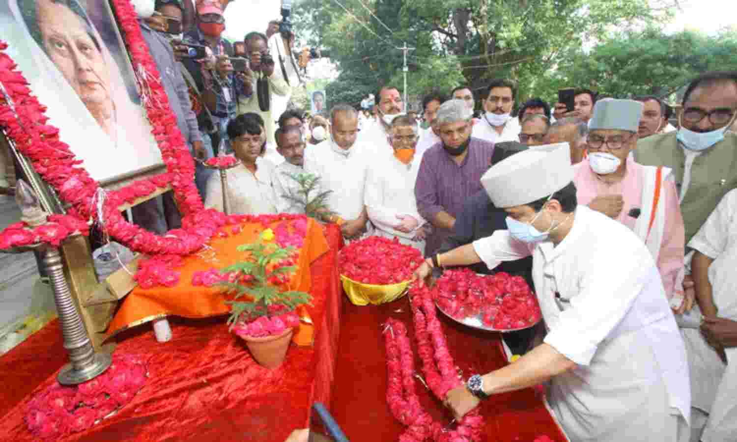 राजमाता सिंधिया को पुण्यतिथि पर भजनांजलि के साथ किया याद