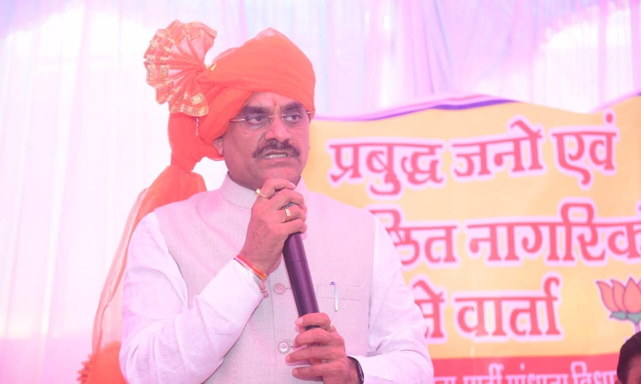 कांग्रेस ने कभी भी गरीब और गरीबी की चिंता नहीं की : विष्णुदत्त शर्मा