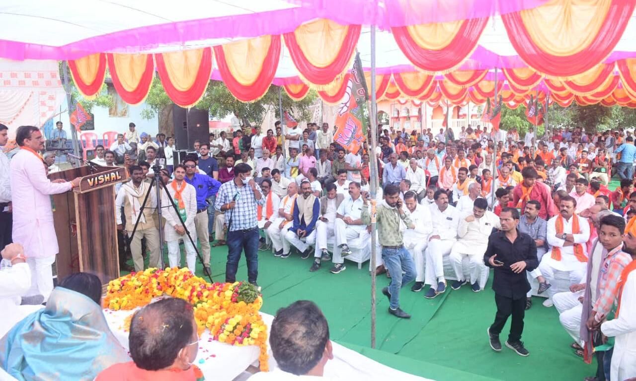 भाजपा ने हमेशा विकास किया, लेकिन कांग्रेस विनाश का पर्याय बन गई : वीडी शर्मा