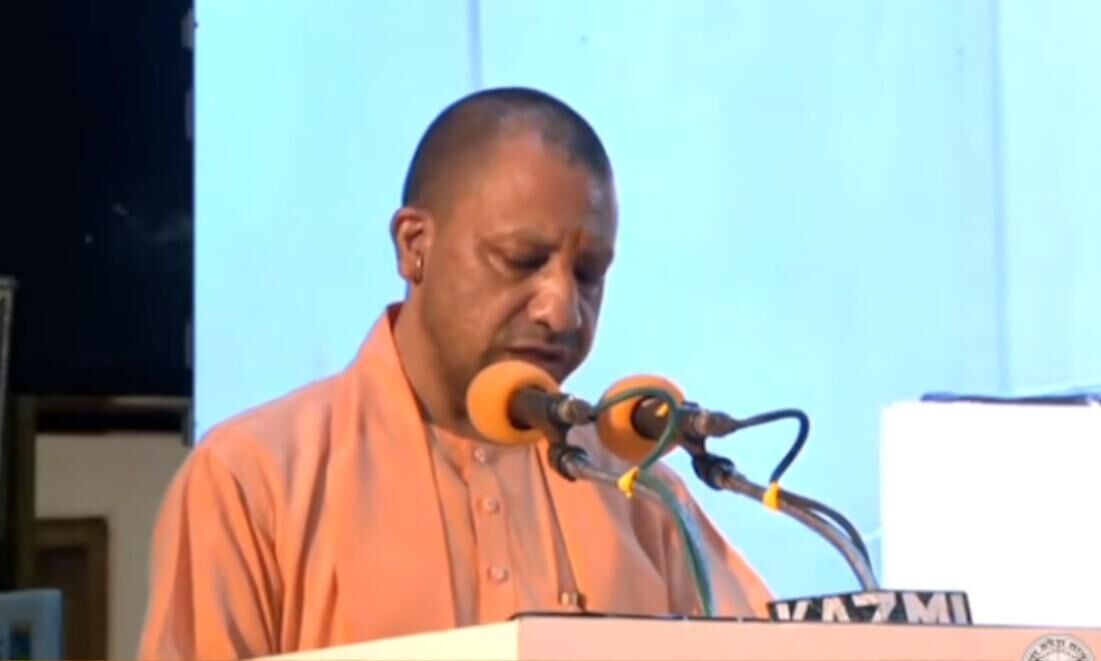 मुख्यमंत्री आदित्यनाथ ने गिनाई सरकार की उपलब्धियां, जलवायु परिवर्तन पर की बात