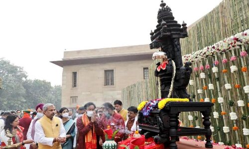 कनाडा से वापिस आई माँ अन्नपूर्णा की मूर्ति पहुंचेगी काशी, 15 नवंबर को होगी स्थापना