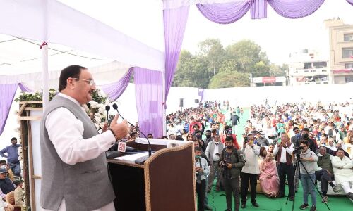 भाजपा ने कांग्रेस पर साधा निशाना, कहा- कांग्रेस ने 70 साल वोट बैंक की राजनीति की