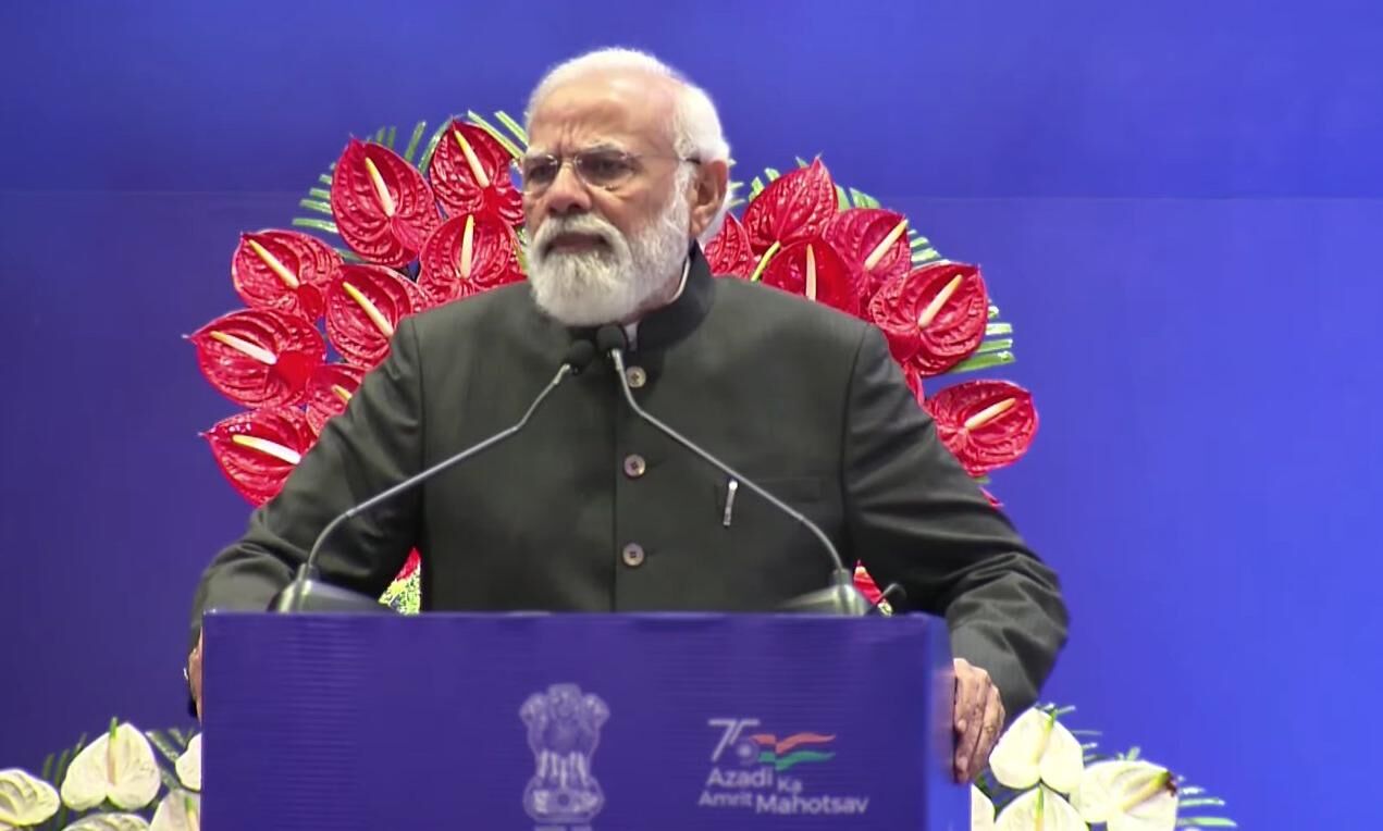 प्रधानमंत्री ने कहा - हम एक और छलांग के लिए तैयार, 1942 से 1947 का दिया उदाहरण