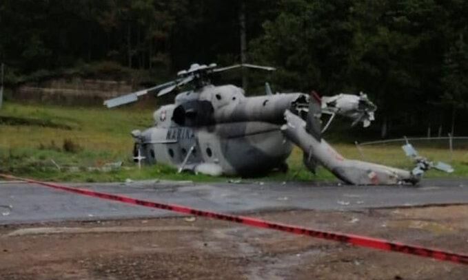 वायुसेना का Mi-17 हेलीकॉप्टर क्रैश, पायलट समेत क्रू मेंबर सुरक्षित