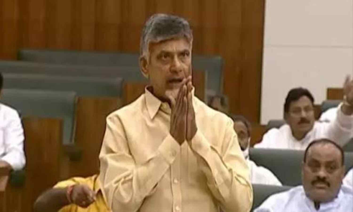 चंद्रबाबू नायडू ने दोबारा सत्ता में आने पर ही सदन में कदम रखने का लिया संकल्प