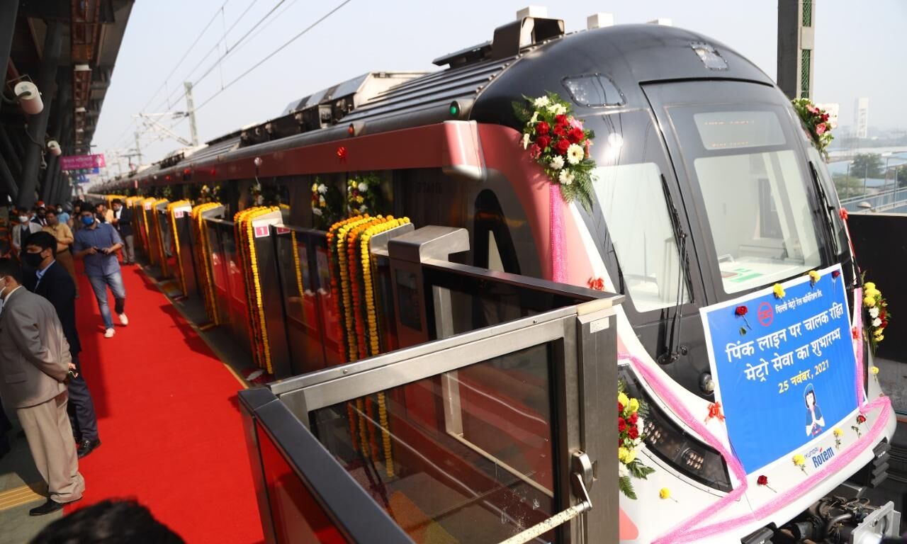दिल्ली मेट्रो की पिंक लाइन हुई ड्राइवर लैस, दुनिया में चौथे नंबर पर पहुंची DMRC