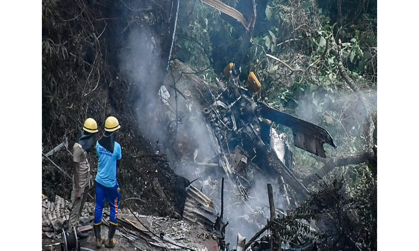 हेलीकॉप्टर का ब्लैक बॉक्स दुर्घटनास्थल से बरामद, मिलेगी घटनाक्रम की जानकारी