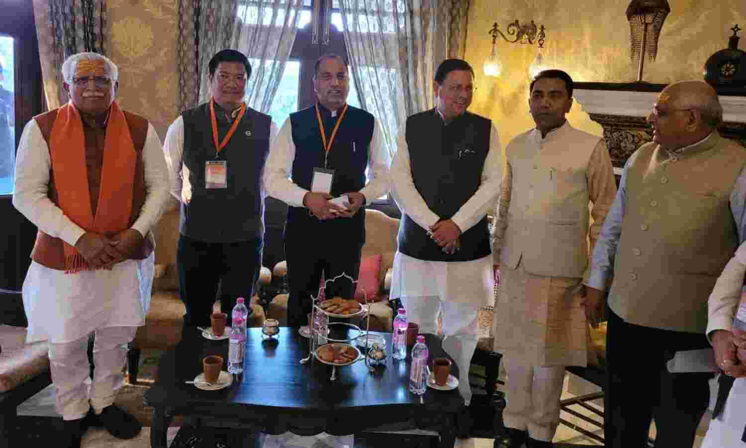 मुख्यमंत्री धामी ने अन्य राज्यों के सीएम से की मुलाकात, कई मुद्दों पर हुई चर्चा