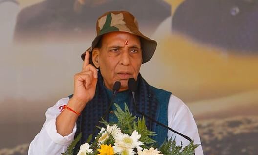 राजनाथ सिंह ने भरी हुंकार, कहा-  पड़ोसी देश सीमा में रहें, सीमा पार जाकर मुकाबले के लिए तैयार 