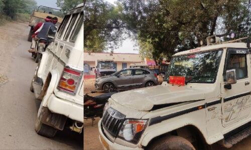 रेत माफियाओं ने किया तहसीलदार की गाड़ी पर ट्रेक्टर चढ़ाने का प्रयास