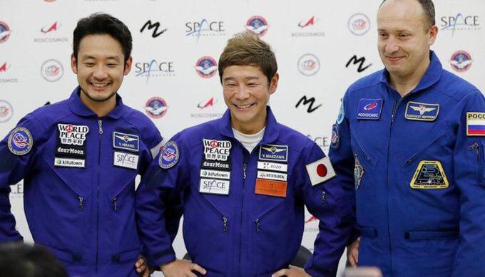जापान के अंतरिक्ष पर्यटक 12 दिन बिताकर वापिस लौटे, सुनाए अनुभव