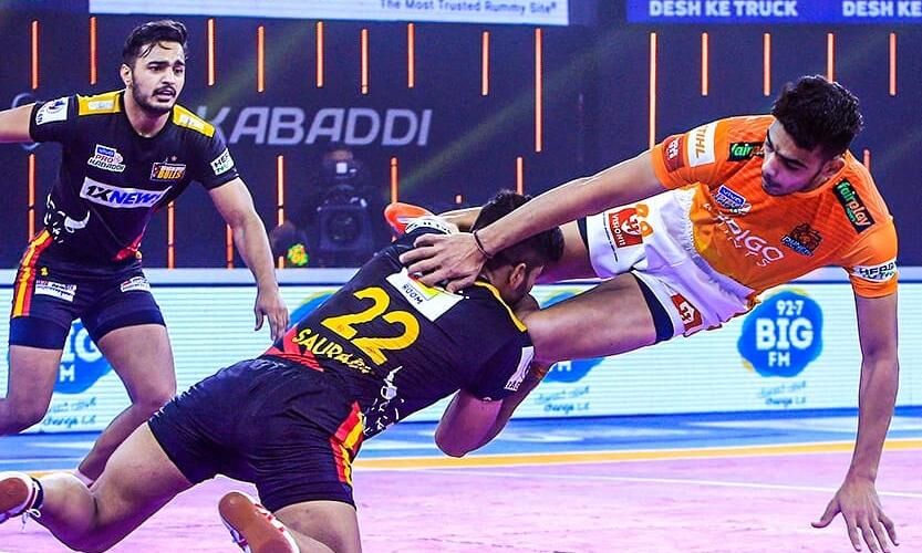 यूपी योद्धा और यु मुम्बा के बीच हुआ ड्रॉ , सुरेंद्र गिल चमके