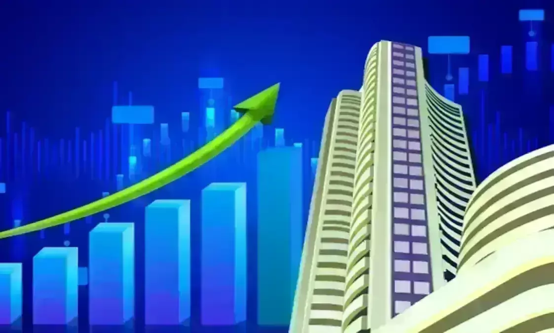 शेयर बजार में बढ़त पर लगी रोक, सेंसेक्स 208 अंक टूटा