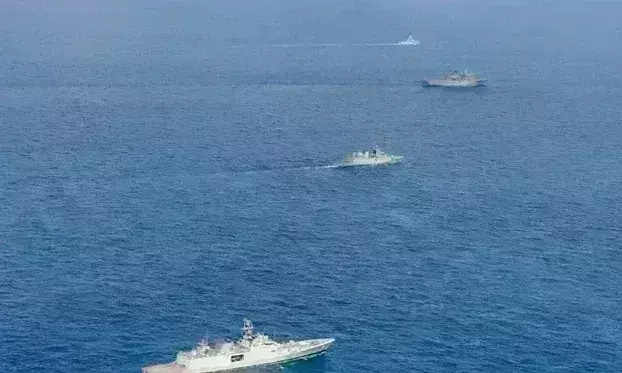 भारत और जापान के जहाजों ने किया समुद्री साझेदारी अभ्यास