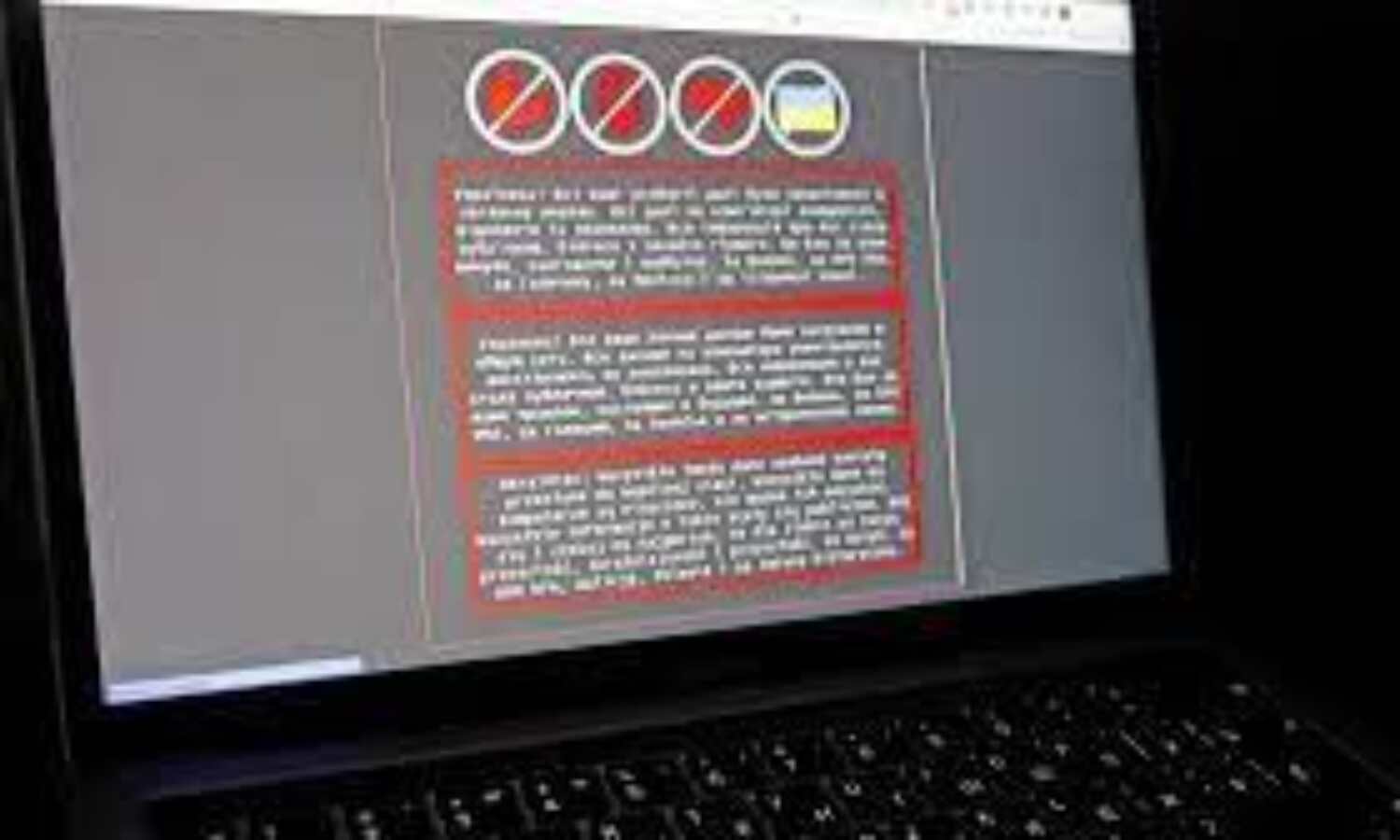 यूक्रेन पर साइबर हमला, कई सरकारी वेबसाइट्स हुई बंद