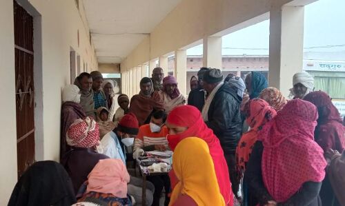 निःशुल्क नेत्र परीक्षण शिविर में 80 लोगों ने कराया रजिस्ट्रेशन निःशुल्क नेत्र परीक्षण शिविर में 80 लोगों ने कराया रजिस्ट्रेशन