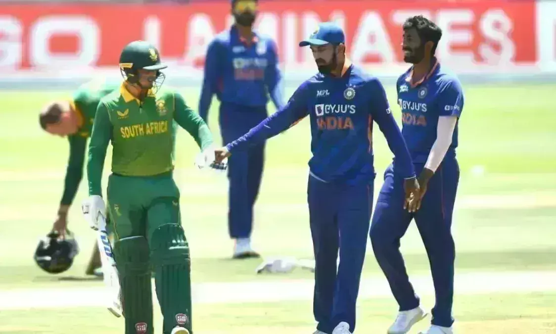 दक्षिण अफ्रीका से हार के बाद टीम इंडिया पर लगा जुर्माना, धीमी ओवर गति बना कारण