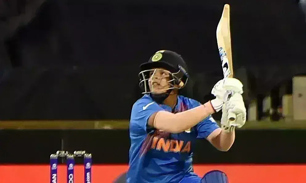 ICC ने जारी महिला टी-20 रैकिंग, शेफाली वर्मा पहुंची शीर्ष पर