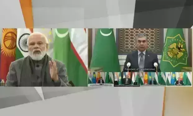 भारत और मध्य एशिया का आपसी सहयोग क्षेत्रीय सुरक्षा और समृद्धि के लिए अनिवार्य : प्रधानमंत्री