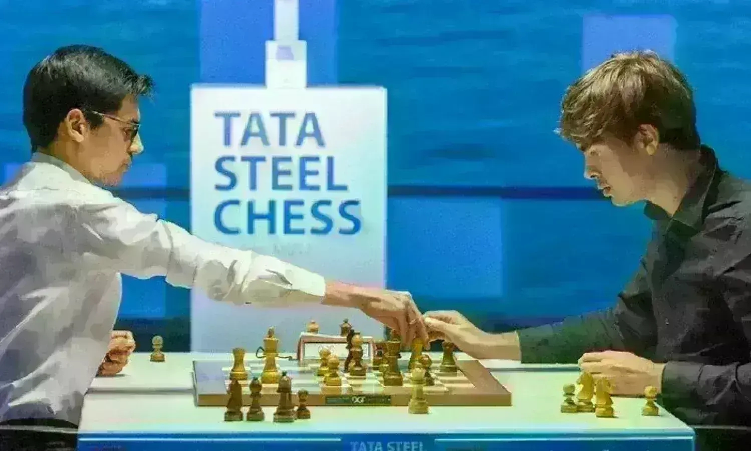 Tata Steel Chess : विदित ने नंबर एक शतरंज खिलाड़ी मैग्नस कार्लसन को ड्रॉ पर रोका